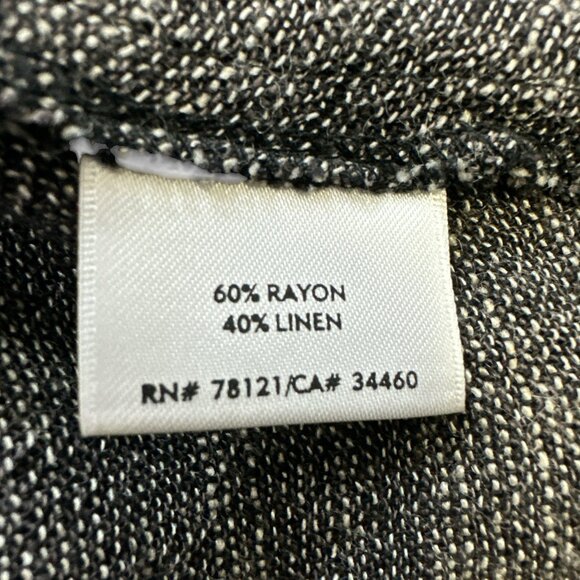 Eileen Fisher Maxi Dress Linen Blend Sleeveless Sz L Lagenlook Beachy Island - Picture 12 of 15